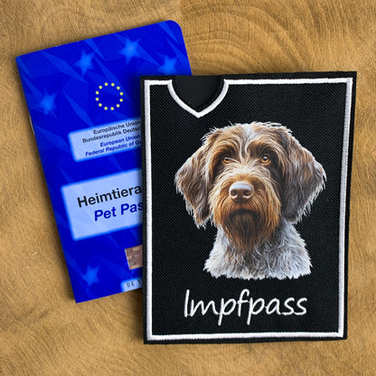 Deutsch Drahthaar Impfpasshülle (Motiv 1)