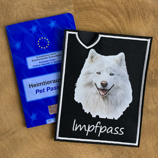 Samoyede Impfpasshülle