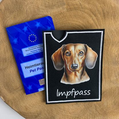 Dackel Impfpasshülle (Motiv 2)