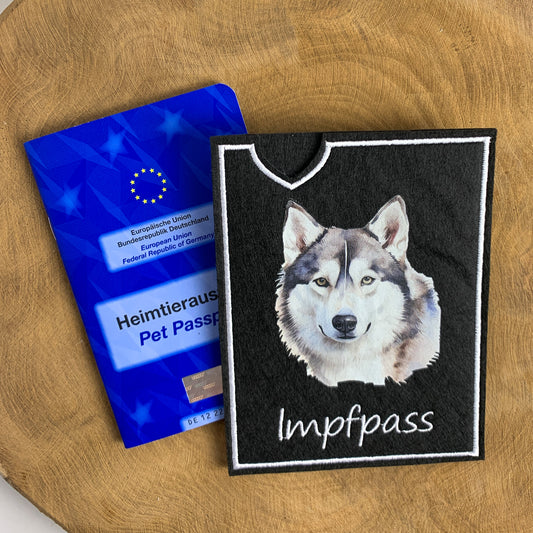 Husky Impfpasshülle (Motiv 1)