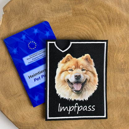 Chow Chow Impfpasshülle