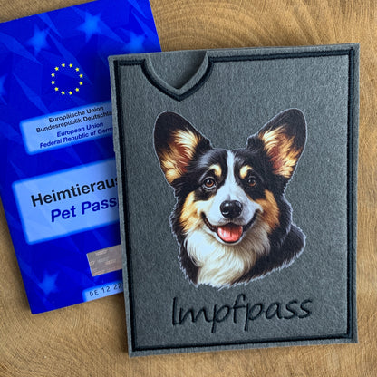 Welsh Corgi Impfpasshülle (Motiv 3)