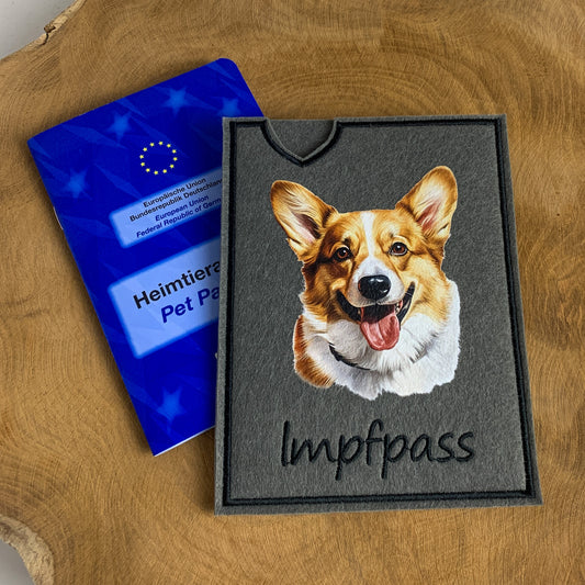 Welsh Corgi Impfpasshülle (Motiv 2)