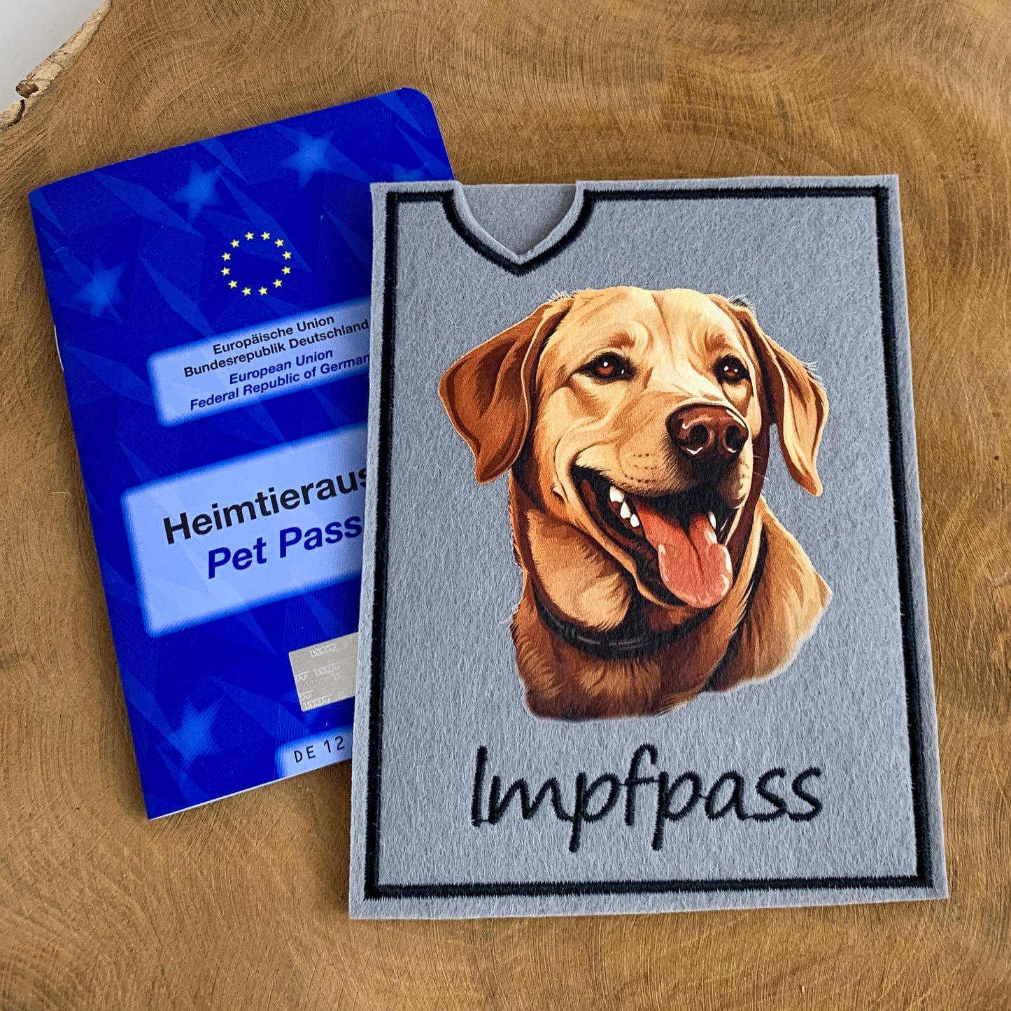 Labrador Impfpasshülle (Motiv 3)