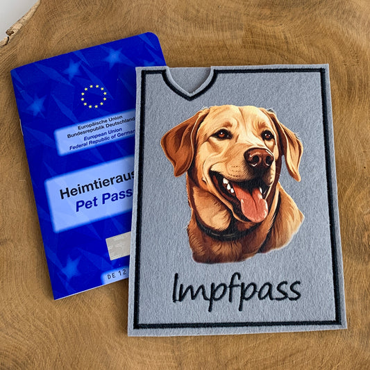 Labrador Impfpasshülle (Motiv 3)