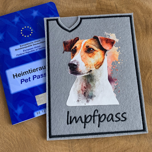 Jack Russell Impfpasshülle (Motiv 6)