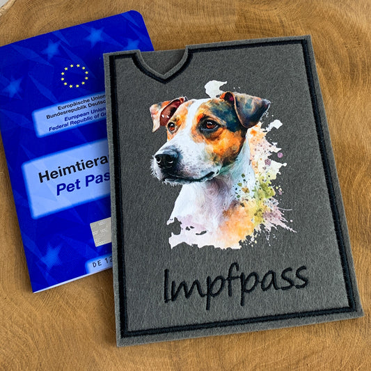 Jack Russell Impfpasshülle (Motiv 7)