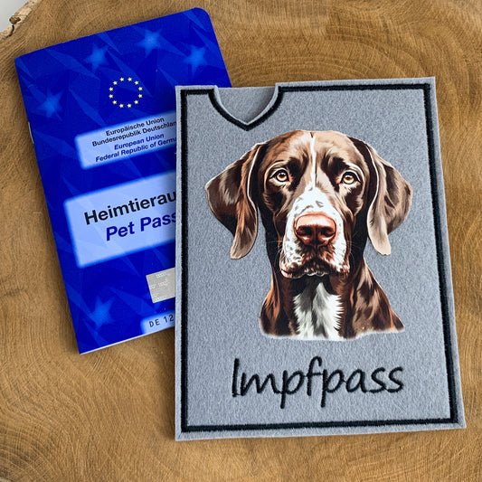 Deutsch Kurzhaar Impfpasshülle (Motiv 4)