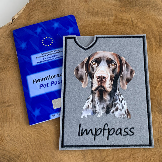 Deutsch Kurzhaar Impfpasshülle (Motiv 2)
