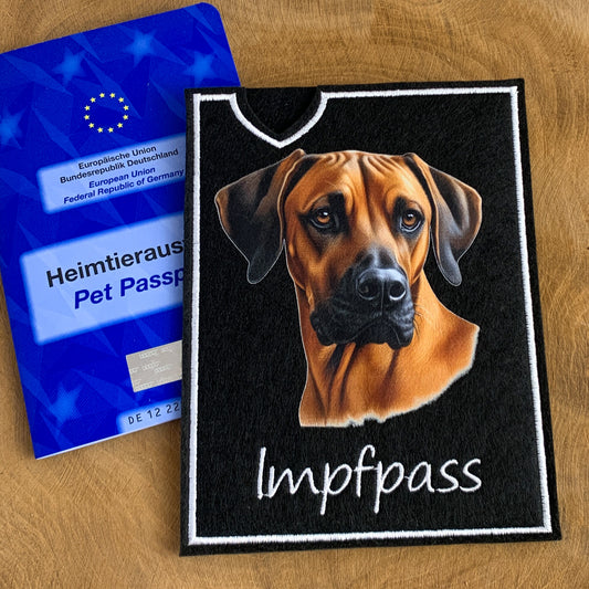 Rhodesian Ridgeback Impfpasshülle (Motiv 2)