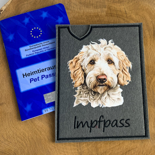 Doodle Impfpasshülle (Motiv 3)