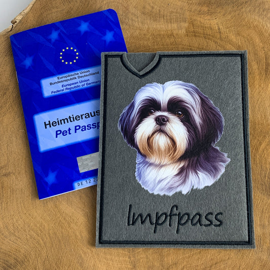 Shih Tzu Impfpasshülle (Motiv 2)
