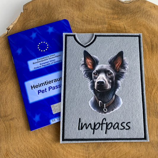 Xoloitcuintle Impfpasshülle (Motiv 2)