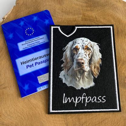 English Setter Impfpasshülle