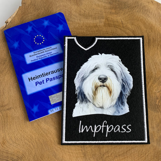 Bobtail Impfpasshülle (Motiv 1)