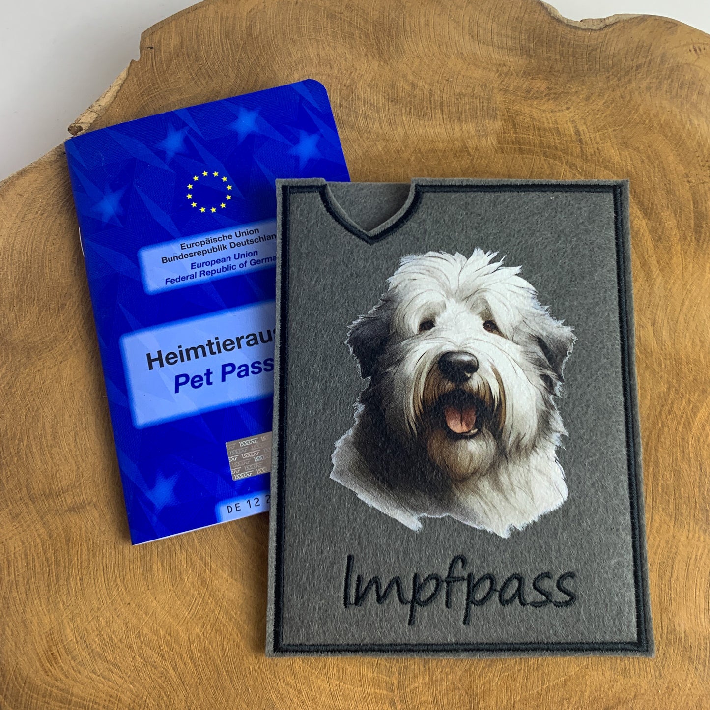 Bobtail Impfpasshülle (Motiv 3)