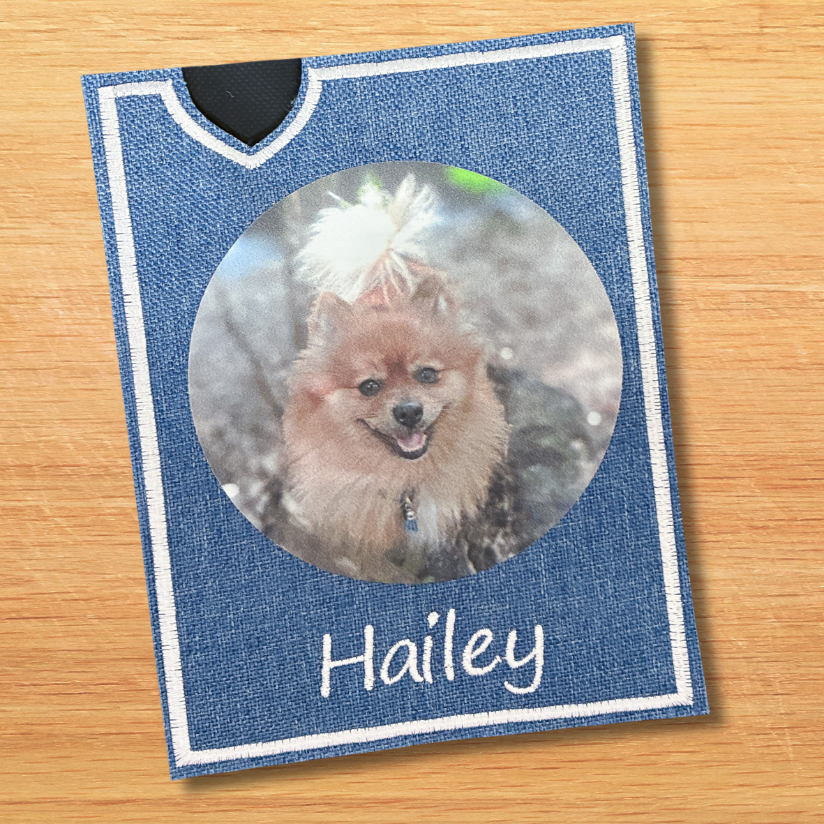 Personalisierte Impfpasshülle für Hunde mit eigenem Foto
