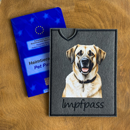 Kangal Impfpasshülle - 3 verschiedene Motive, personalisierbar