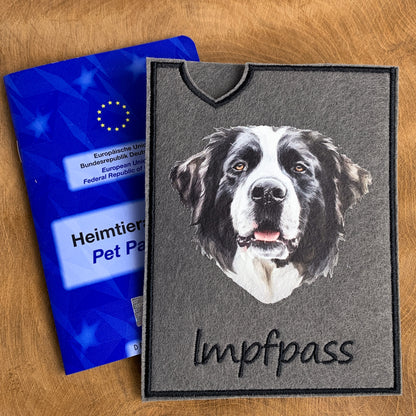 Landseer Impfpasshülle - 3 verschiedene Motive, personalisierbar