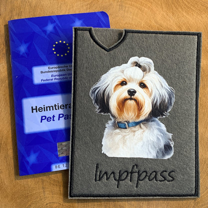 Löwchen Impfpasshülle - 4 verschiedene Motive, personalisierbar