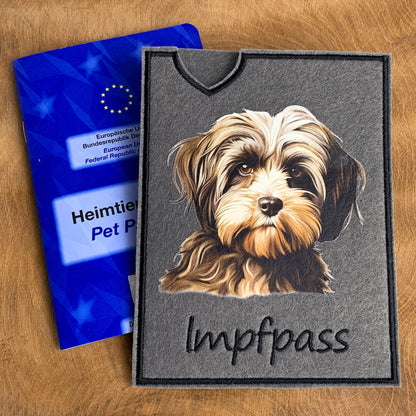 Löwchen Impfpasshülle - 4 verschiedene Motive, personalisierbar