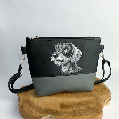 Rauhaardackel Tasche Motiv 3