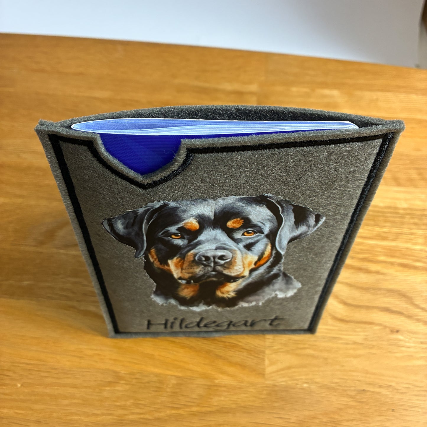Rottweiler Impfpasshülle - 2 verschiedene Motive, personalisierbar