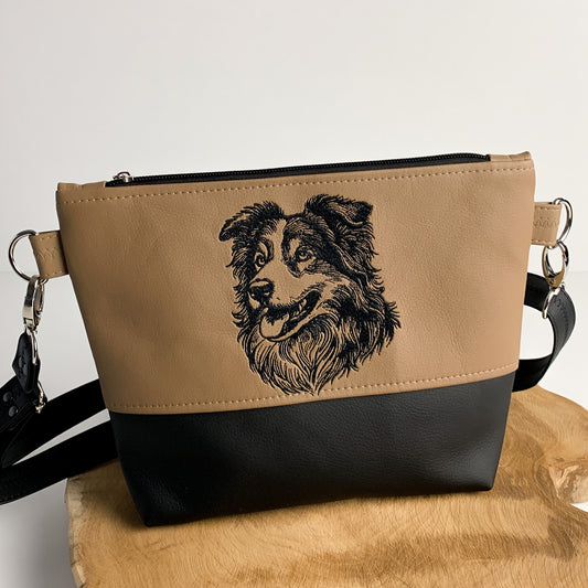 Border Collie Raffi - Umhängetasche